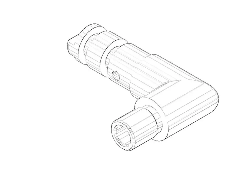 DORNBRACHT Umstellung ERSATZTEILE 091820034 13,5 x 33 x 50 mm Platin gebürstet, 091820034-06 Galeriebild 1